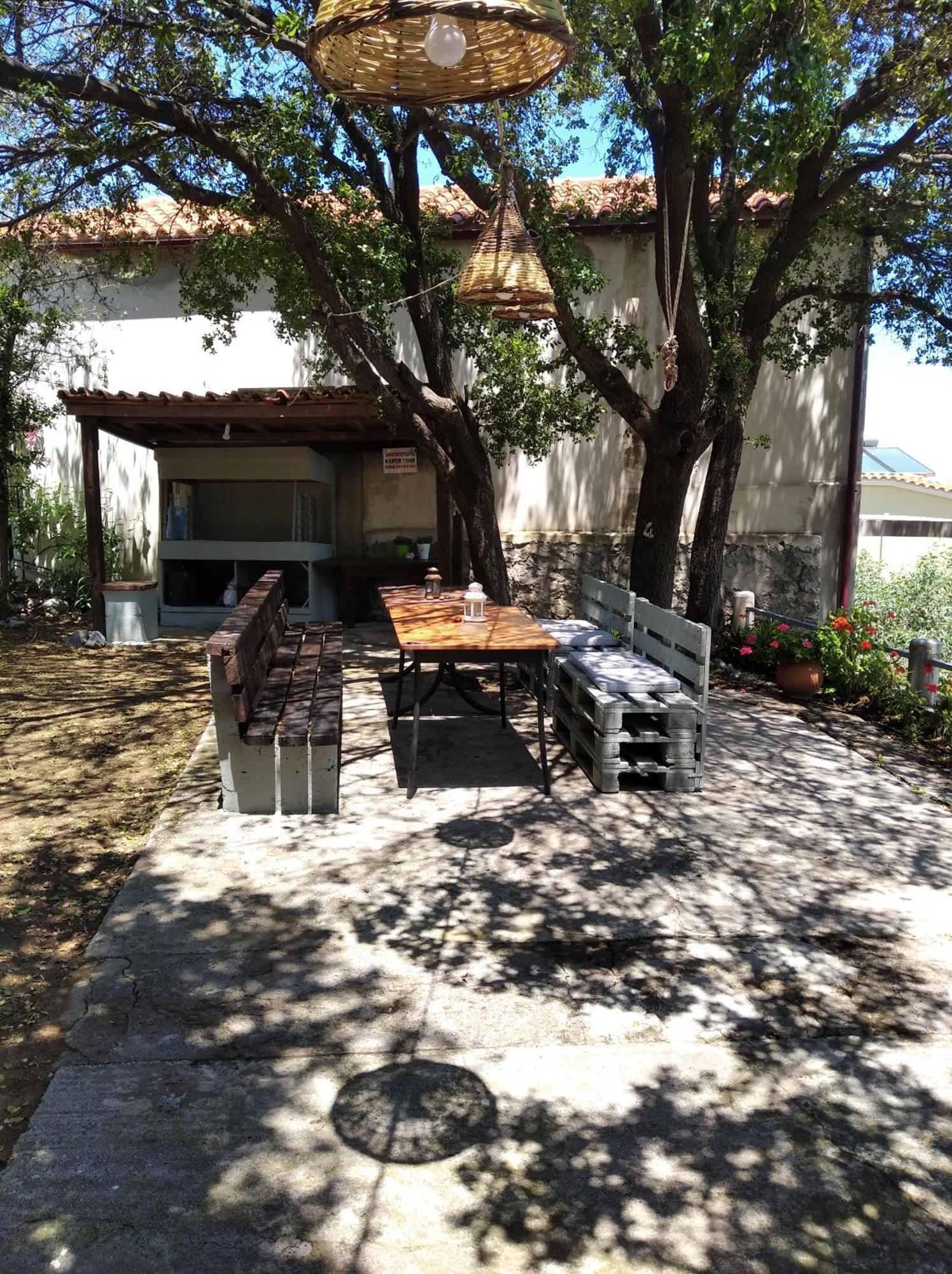 Ferienwohnung Andreas' House #Dialiskari4# Limniónas Exterior foto